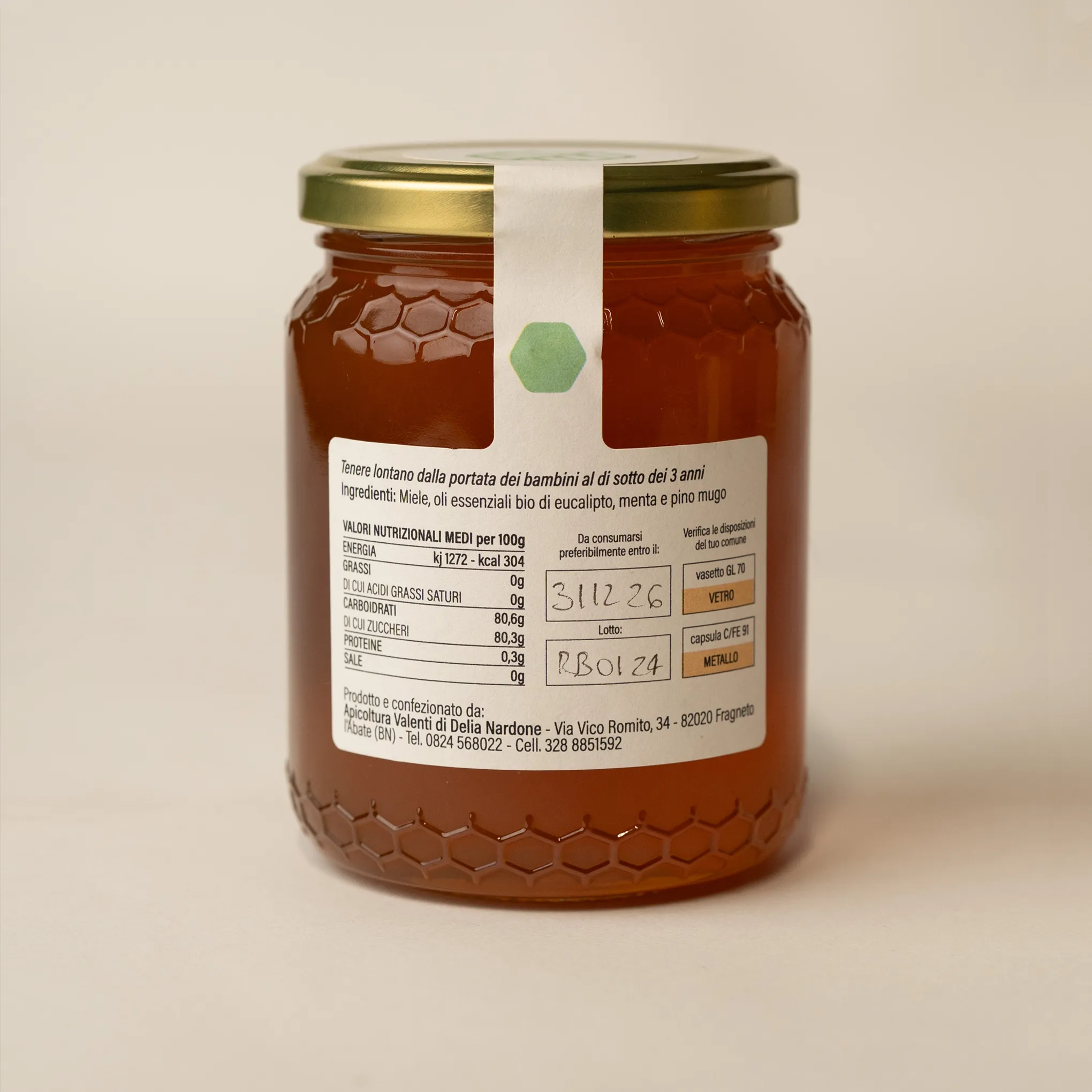 Miele Balsamico Valori Apicoltura Valenti