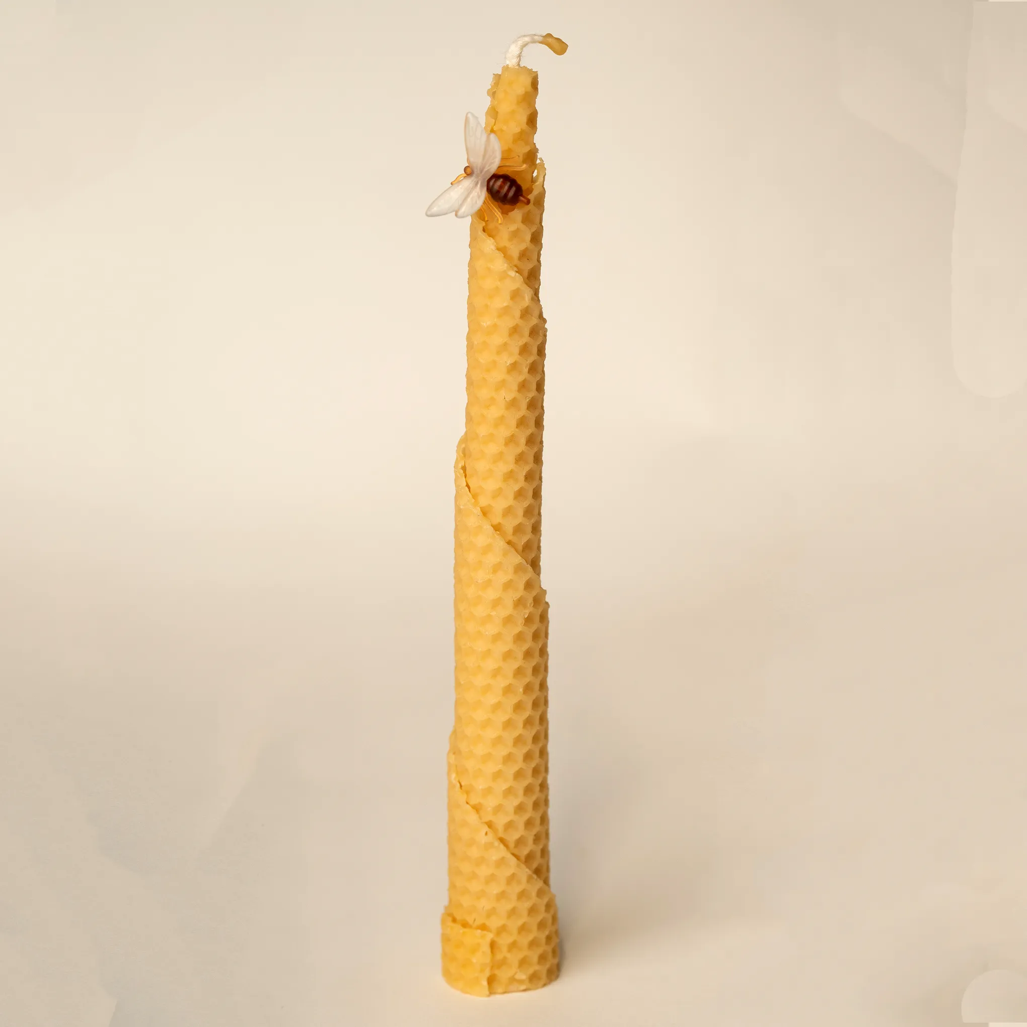 Candela arrotolata Apicoltura Valenti 24cm