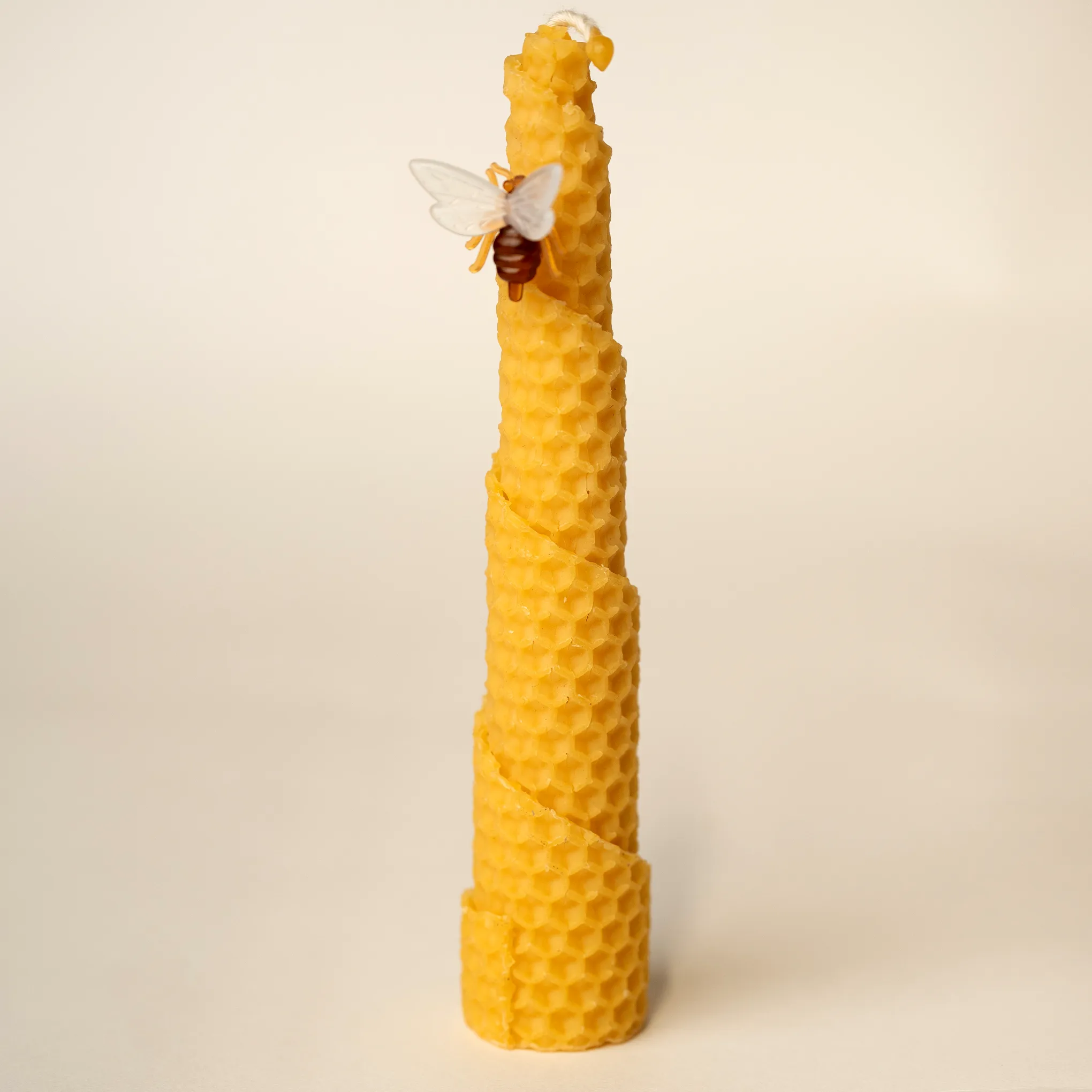 Candela arrotolata Apicoltura Valenti 15cm